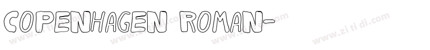 Copenhagen Roman字体转换 Copenhagen Roman字体转换